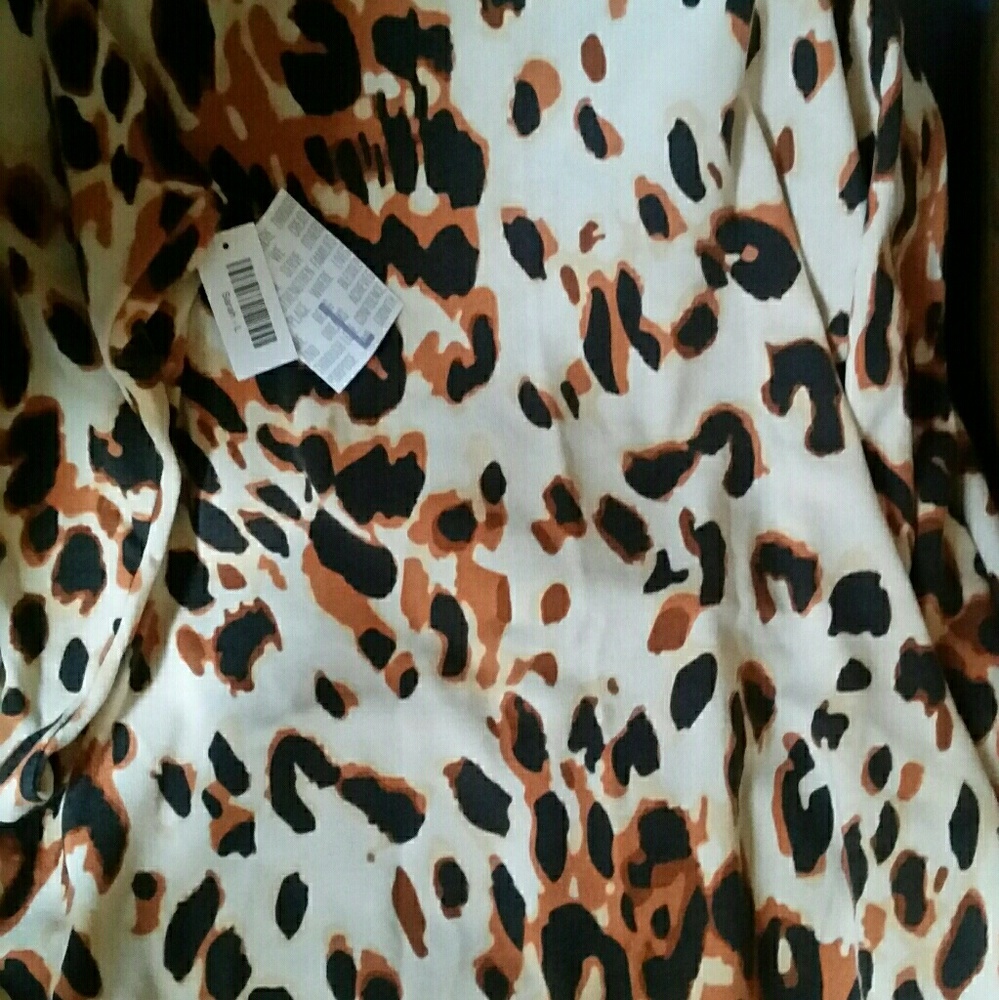 Lularoe Sarah- Size Large Cheetah Print